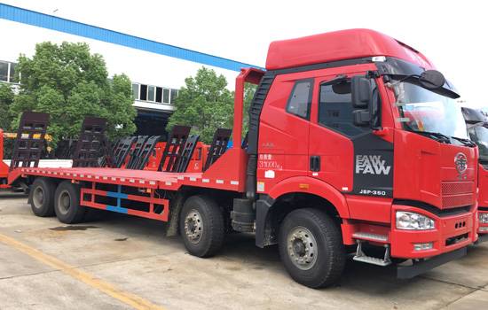 【國五】解放J6前四后八平板車