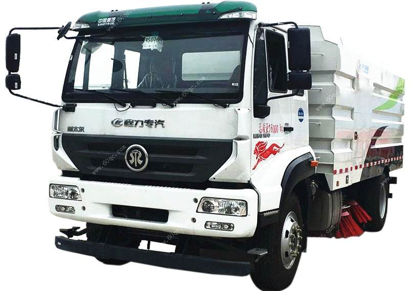 重汽斯太爾12方掃路車