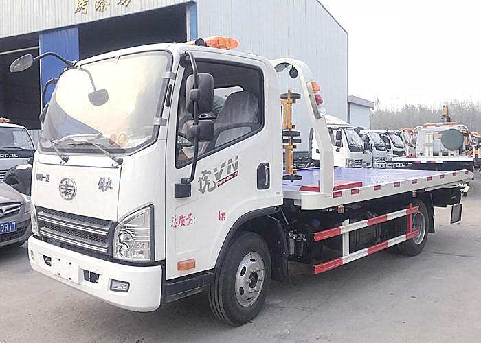 解放虎VN藍牌清障車報價，用戶已發車！