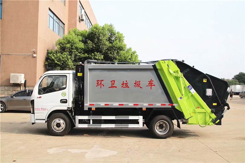 國六東風多利卡D6壓縮垃圾車