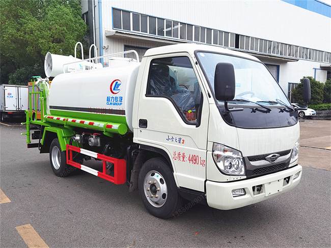福田時代藍牌灑水抑塵車