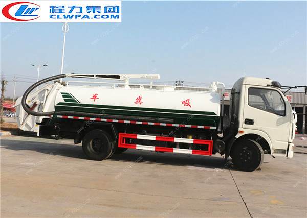 東風多利卡8方吸糞車