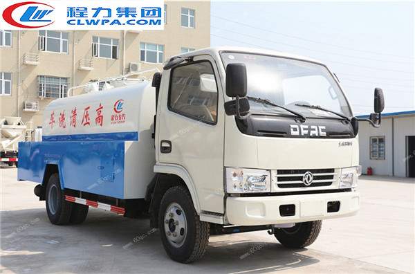 東風(fēng)多利卡藍牌高壓清洗車