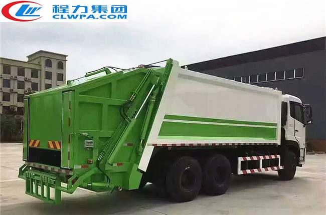 東風(fēng)天龍后雙橋壓縮式垃圾車