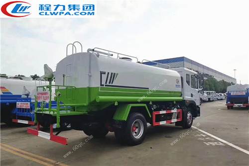 國六東風D9灑水車